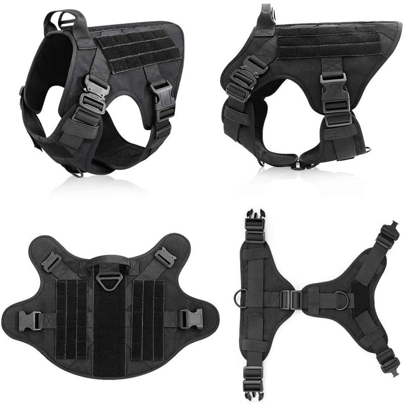 Tactical Dog Harness Large - Hiphoppet